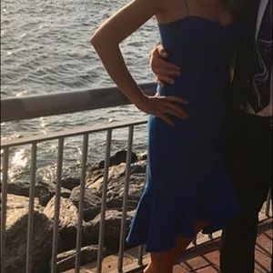 Cobalt blue dress